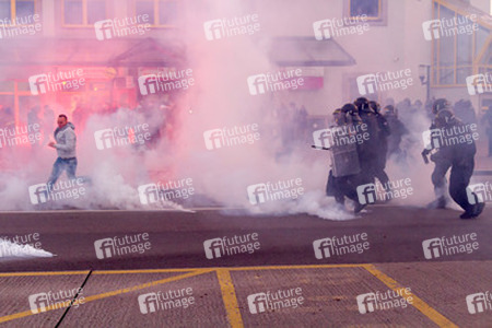 Ausschreitungen von Neonazis in Ostrava, Tschechien