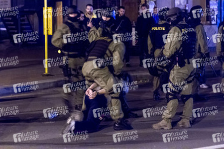 Ausschreitungen von Neonazis in Ostrava, Tschechien