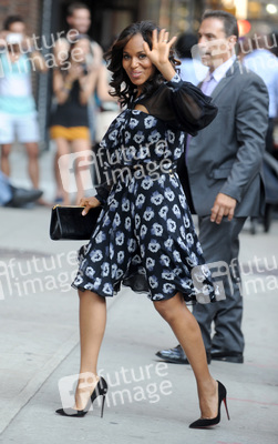 Kerry Washington bei der 'Late Show With David Letterman', New York