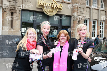 PINKTOBER Kampagne im Hard Rock Cafe, Hamburg