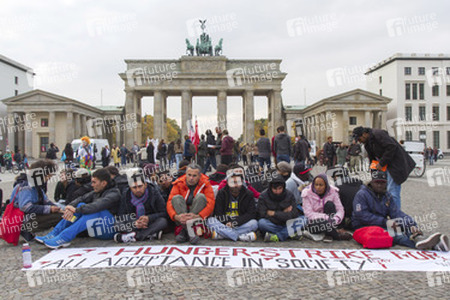 Bundesweiter Streik der Asylsuchenden, Berlin