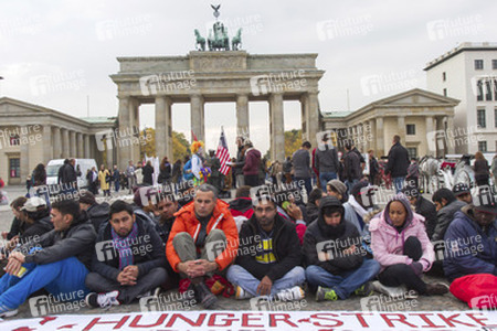 Bundesweiter Streik der Asylsuchenden, Berlin