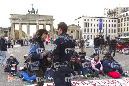 Bundesweiter Streik der Asylsuchenden, Berlin