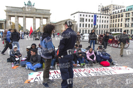 Bundesweiter Streik der Asylsuchenden, Berlin