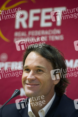 Carlos Moya ist  neuer spanischer Davis Cup Team Captian, Madrid