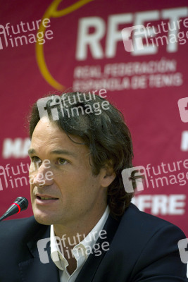 Carlos Moya ist  neuer spanischer Davis Cup Team Captian, Madrid