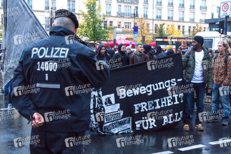 Asylbewerber Gedenk- und Protestdemonstration, Berlin