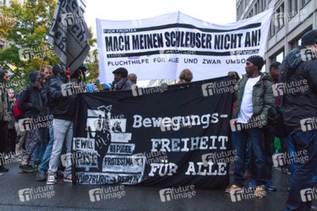 Asylbewerber Gedenk- und Protestdemonstration, Berlin