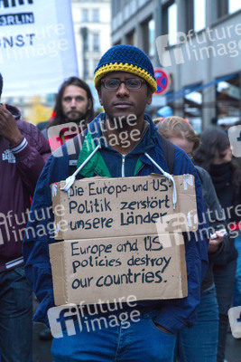 Asylbewerber Gedenk- und Protestdemonstration, Berlin