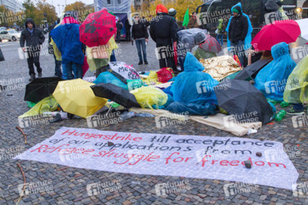 Bundesweiter Streik der Asylsuchenden, Berlin