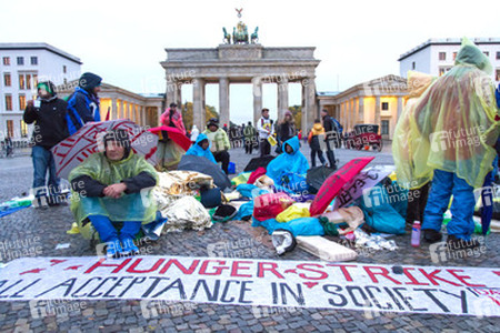 Bundesweiter Streik der Asylsuchenden, Berlin