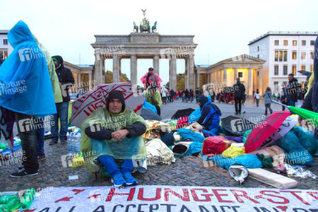 Bundesweiter Streik der Asylsuchenden, Berlin