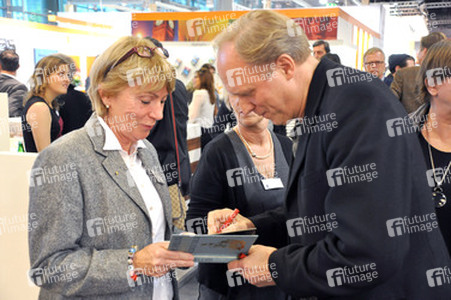 Ulrich Tukur: 'Die Spieluhr' Buchpräsentation, Frankfurter Buchmesse 2013