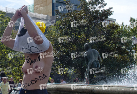 Offizielle Gründing von Femen Spanien, Madrid