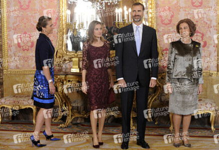 Elena von Spanien, Letizia von Spanien, Felipe von Spanien, Sophia von Spanien