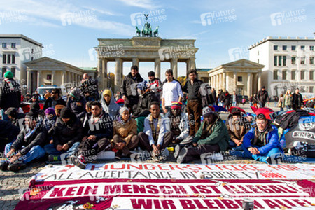 Hungerstreik der Asylsuchenden, Berlin