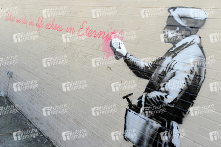 'Banksy Street Art, New York