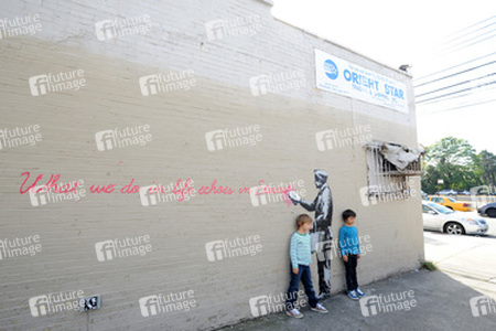 'Banksy Street Art, New York