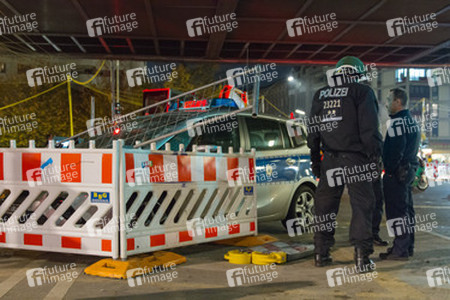 Demonstration gegen europäische Asylbewerbergesetze in Kreuzberg, Berlin