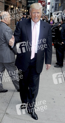 Donald Trump bei der 'Late Show With David Letterman', New York