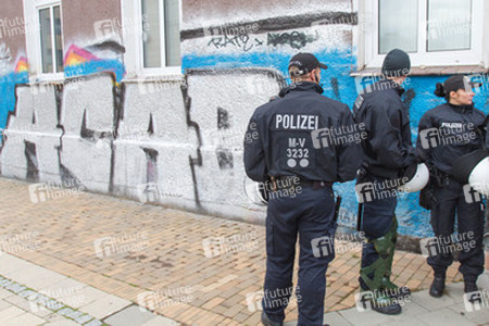 Demonstration 'Welcome Refugees - Solidarität mit Flüchtlingen', Rostock