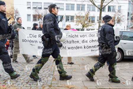 Demonstration 'Welcome Refugees - Solidarität mit Flüchtlingen', Rostock