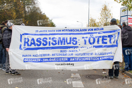 Demonstration 'Welcome Refugees - Solidarität mit Flüchtlingen', Rostock
