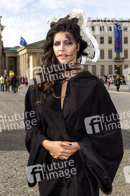 Micaela Schäfer Halloween Photoshooting, Berlin
