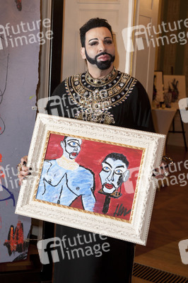 Kunstevent zum offiziellen Verkaufsstart der Kollektion 'Gloeoeckler Art by Borelly', Berlin