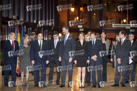 Felipe von Spanien, Letizia von Spanien und Gäste