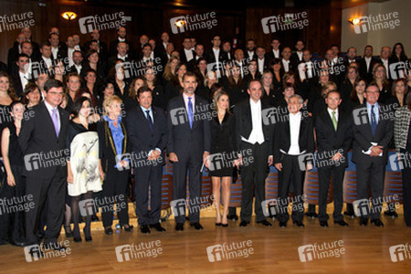 Felipe von Spanien, Letizia von Spanien, Jonas Alber und Gäste