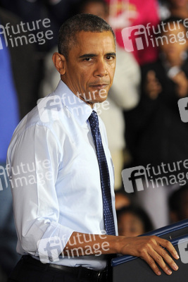 Präsident Obama besucht die Pathways in Technology Early College High School, New York
