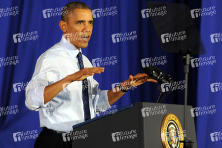 Präsident Obama besucht die Pathways in Technology Early College High School, New York