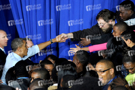 Präsident Obama besucht die Pathways in Technology Early College High School, New York