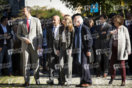Prinzessin Letizia und Prinz Felipe besuchen Teverga