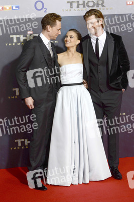 Tom Hiddleston, Natalie Portman, Chris Hemsworth