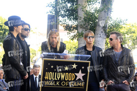 Jane's Addiction erhalten einen Stern auf dem Hollywood Walk of Fame, Los Angeles