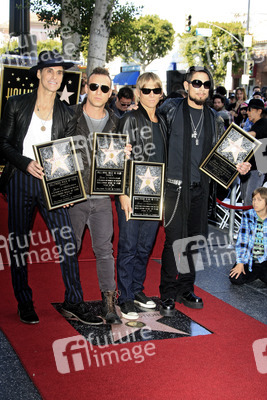 Jane's Addiction erhalten einen Stern auf dem Hollywood Walk of Fame, Los Angeles