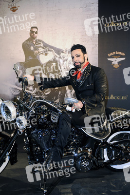 Harald Glööckler Harley-Davidson Präsentation, Berlin