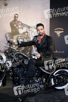 Harald Glööckler Harley-Davidson Präsentation, Berlin