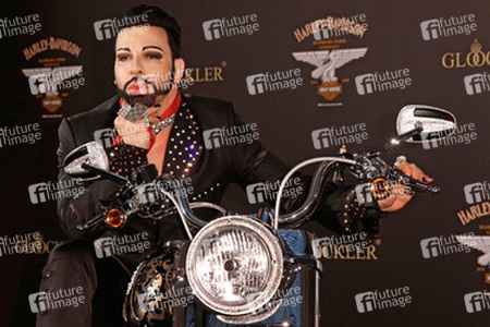 Harald Glööckler Harley-Davidson Präsentation, Berlin