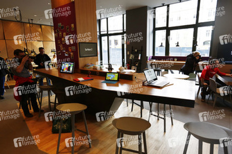 Exklusiver Vorab-Rundgang für Fotografen im neuen 'Microsoft Berlin'