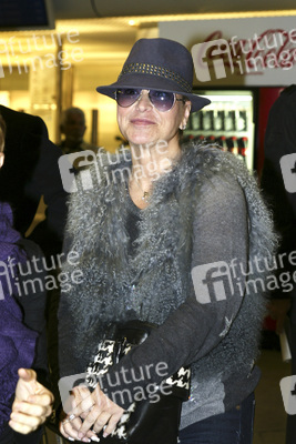 Ankunft von Anastacia am Flughafen Tegel, Berlin
