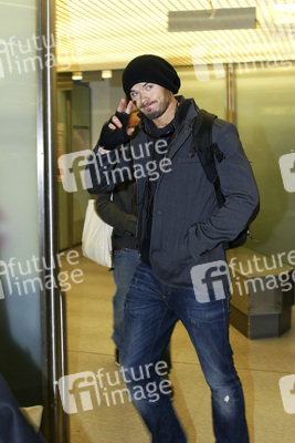 Ankunft von Kellan Lutz am Flughafen Tegel, Berlin