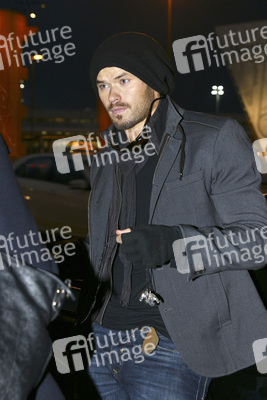 Ankunft von Kellan Lutz am Flughafen Tegel, Berlin