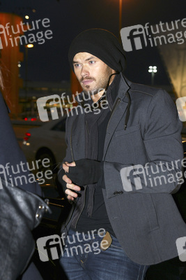 Ankunft von Kellan Lutz am Flughafen Tegel, Berlin