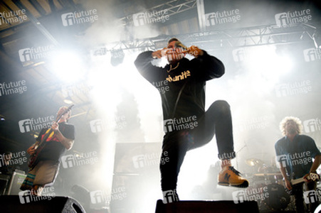 Luke Kilpatrick, Winston McCall, Ben Gordon, Jia O'Connor (Parkway Drive)