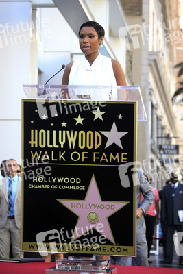 Jennifer Hudson erhält einen Stern auf dem Hollywood Walk of Fame, Los Angeles