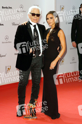 Karl Lagerfeld, Victoria Beckham
