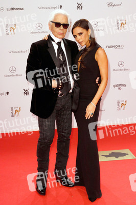 Karl Lagerfeld, Victoria Beckham